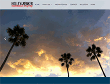 Tablet Screenshot of holleymenker.com